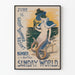Vintage juliste Sirène Great Summer Resortille - Sunday World