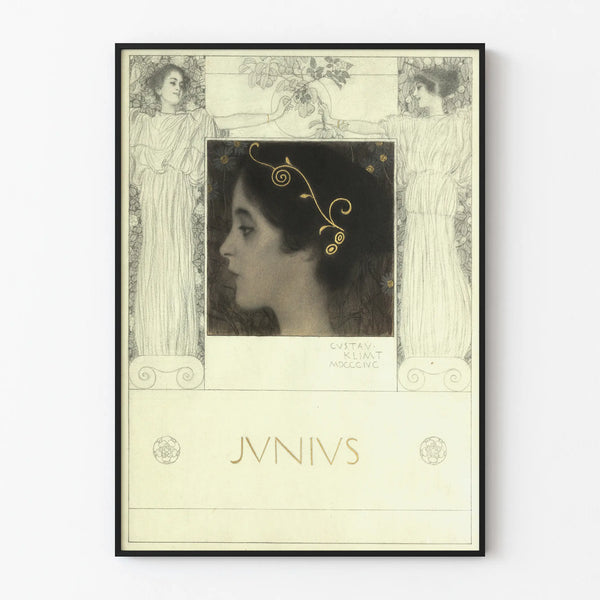 Taiteellinen juliste Junius, Gustav Klimt