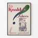 Vintage juliste seinäkoriste En Knald Sukces retrodesignilla