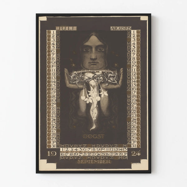 Kesäkalenteri 1924 - Retroseinäkolla Artem Legrand