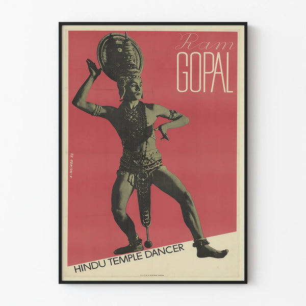 Hindulainen temppuratsastaja Ram Gopal -juliste