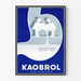 Vintage Juliste Kaobrol Siteen Parantaja Rauhoittava