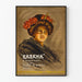 Vintage Juliste Karama - Japanilaistaiteinen seinäkoristelu