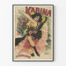 Vintagejuliste Karina L'Horloge Louis Ouryltä