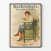 Vintage Juliste Kathreiners Kneipp-Malz-Kahvi Sisustustarra