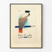 Vintage papukaija juliste merihattupäähine Keep It Under Your Hat