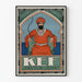 Vintage juliste KEF Orientalisk Cigaret seinäkoriste