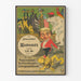Vintage juliste Kladderadatsch-tilaus eläinkarikatyyreillä