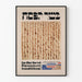 Vintage Matzo Pääsiäis-Kosher juliste sisäseinän koristeena