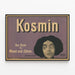 Vintage Kosmin juliste suun ja hampaidenhoitoon — kehystetty taideteos seinällä