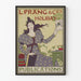 Vintage juliste L. Prang & Co Holiday Publications seinäkoristetta varten