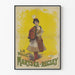 Vintagejuliste La Belle Maryska Recsey - Retroseinän koriste