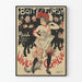 Vintage Juliste La Boîte à Fursy Revue Vive la Grève