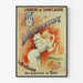 Vintage Juliste La Burgeatine Saint-Dizierin likööri