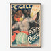 Vintagejuliste La Cigale Les Petits Croisés