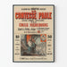 Vintagejuliste La Comtesse Paule - Kansankertomus Émile Richebourgin mukaan