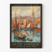 Vintagejuliste La Côte d'Émeraude - Saint-Malo satama