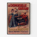 Vintagejuliste La Demoiselle du Château Xavier de Montepinilta