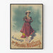 Vintagejuliste La Gracieuse Mlle Mercédès Noëlita