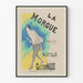 Vintagejuliste La Morgue - Taiteellinen ja retro seinäkoristelu