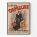 Vintage Juliste La Petite Orpheline - Retroseinustarakenne