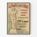 Vintage Juliste La Poudre à Vers Viart