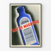 Vintage juliste Magnesian nesteestä - Retro seinäkoristelu