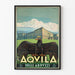 Vintagejuliste L'Aquila degli Abruzzi - Italialainen seinäkoristelu