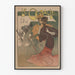 Vintage Juliste Le Cénacle du Hibou seinäkoristeluun