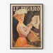 Vintage Juliste Le Figaro - Tyylikäs Seinäsisustus