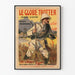 Vintage juliste Le Globe Trotter - Matkailu ja seikkailu