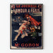 Vintagejuliste Le Journal: Rakkaus Pariisissa Mr Goronin toimesta