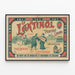Vintage Juliste Le Laktinol - Lakkimaalaus sisä- ja ulkokäyttöön — kehystetty taideteos seinällä
