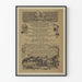 Historiallinen juliste Preussin menneisyys 1918