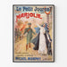 Vintagejuliste Le Petit Journal - Marjolie, sota- ja rakkausromaani