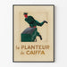Vintage Juliste Le Planteur de Caiffa - retro seinäkoristelu