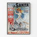 Vintage Juliste Le Sanita - Retro seinäkoriste sisätiloihin