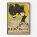 Vintagejuliste Lebende Bilder Krefeld 1899 seinäkoristelu