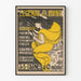 Vintage Legends of the Rhine - Juliste Art Nouveau - Kuvitus