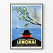 Vintage lääketieteellinen Lemonai juliste verenpaineeseen