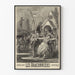 Vintagejuliste Les Braconniers Offenbachin operettia
