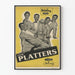 Vintagejuliste Les Platters - Retro musiikkinen seinäkoristelu