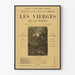 Vintagejuliste Les Vierges de la Forêt - Vanha kaiverrus luonnon tunnelmalla