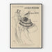 Vintagejuliste Vanhat herrat Maurice Donnay