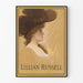Vintage Juliste Lillian Russell naiskaiteellisuuden eleganssi 1900-luvun alussa