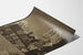 Vintage juliste Lincolnin katedraalista ja Vicars Courtista Englannissa