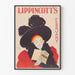 Vintagejuliste Lippincott's helmikuu - Retro seinäkoristejuliste