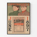 Vintage-lehti Lippincott's kesäkuu 1897 juliste