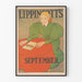 Vintagejuliste Lippincott's syyskuu - Retroseinäkkeunistus