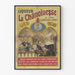 Vintage juliste likööri La Chanoinesse Bouxières-aux-Damesin luostarista